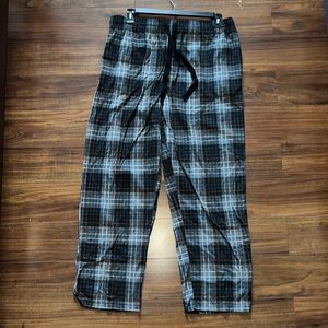 Men’s pajama pants (XL) gray and brown